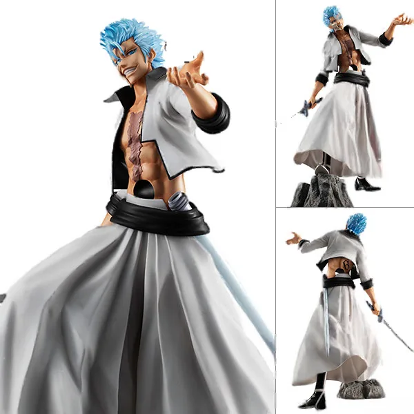 MegaHouse [Exklusiver Verkauf] G.E.M. Series BLEACH Grimmjow Jaegerjaquez Komplett-Figur Bild 1