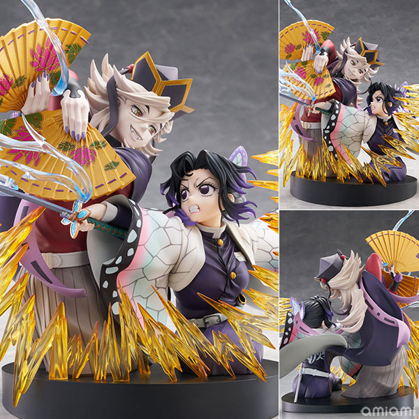 Claynel Demon Slayer: Kimetsu no Yaiba Shinobu Kocho & Doma NON Scale Figure