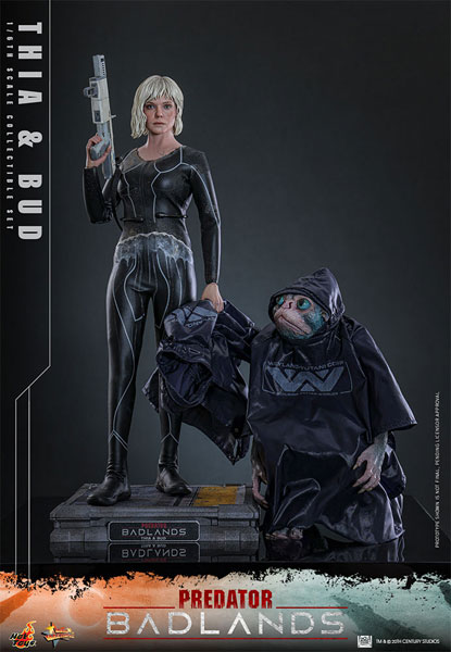 Hot Toys Movie Masterpiece Predator: Badlands 1/6 Figur Thia & Bud