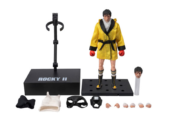 Hiya Toys Rocky 2 1/12 Action Figure Rocky Balboa (Boxer Version)