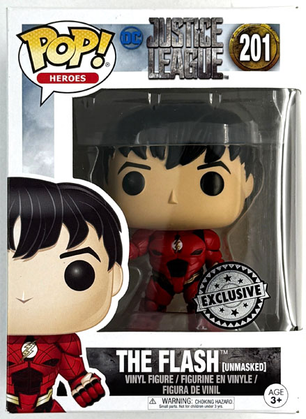 Funko POP! Justice League Flash (w/o Mask Version)