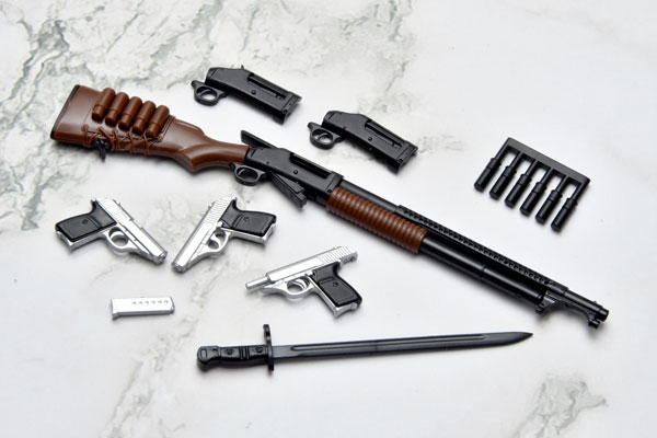 Tomytec LittleArmory [LA-GG05] Gunslinger Girl Triela M1897 Trench Gun / P230 Type 1/12 Plastic Model