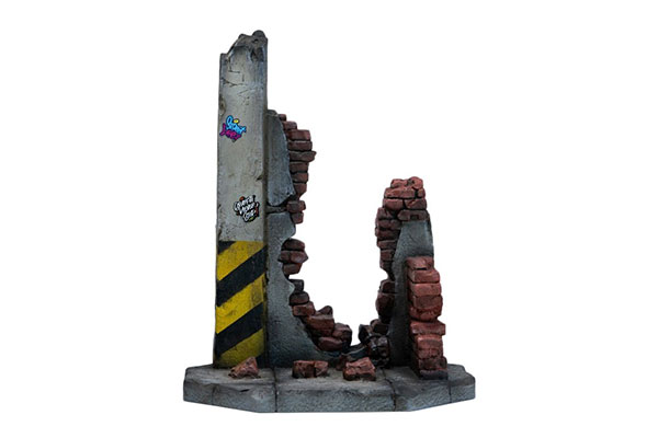 MMM Toys 1/12 Ruined Street Wall