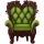 Phat Company [Exclusive Sale] PARDOLL Antique Chair: Matcha image 2