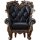 Phat Company [Exclusive Sale] PARDOLL Antique Chair: Noir gambar 2