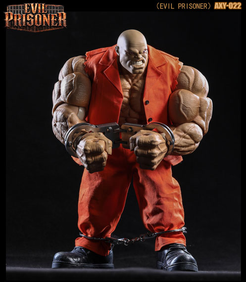 AXYTOYS EVIL PRISONER 1/12 스케일 가동 피규어 AXY-022 오리지널 컬러 이미지 1
