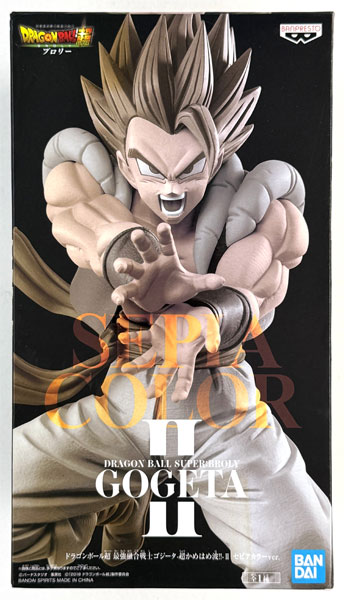 BANDAI SPIRITS Movie Dragon Ball Super Saikyou Yuugou Senshi Gogeta -Chou Kamehameha!!- Sepia Color Ver. (Campaign Exclusive)