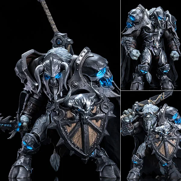 Mety toyz Ebon Blade Rampart Goren Frosthoof Tauren Death Knight 1/10 スケール可動フィギュア 画像 1