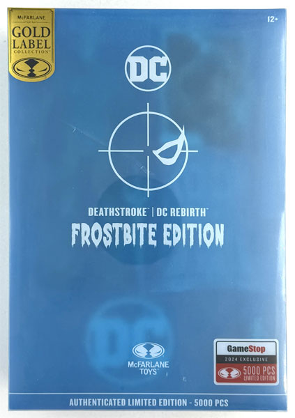 McFarlane Toys DC MULTIVERSE 7インチ アクションフィギュア ゴールドラベルコレクション DCリバース デスストローク フロストバイトエディション 画像 1