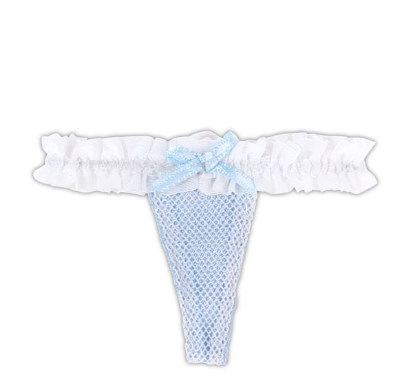 Azone 1/6 Q'z Overture Bra Thong Panties Light Blue x White รูปภาพ 1