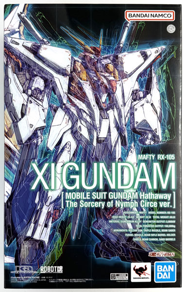 BANDAI SPIRITS Robot Spirits (Ka signature) -SIDE MS- RX-105 XI Gundam (Mobile Suit Gundam: Hathaway's Flash The Sorcery of Nymph Circe Ver.) (Tamashii Web Shoten Exclusive) image 1
