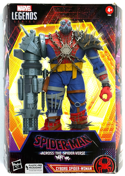 Hasbro Marvel Legends 6 Inch Action Figure Spider-Man: Across the Spider-Verse Cyborg Spider-Woman
