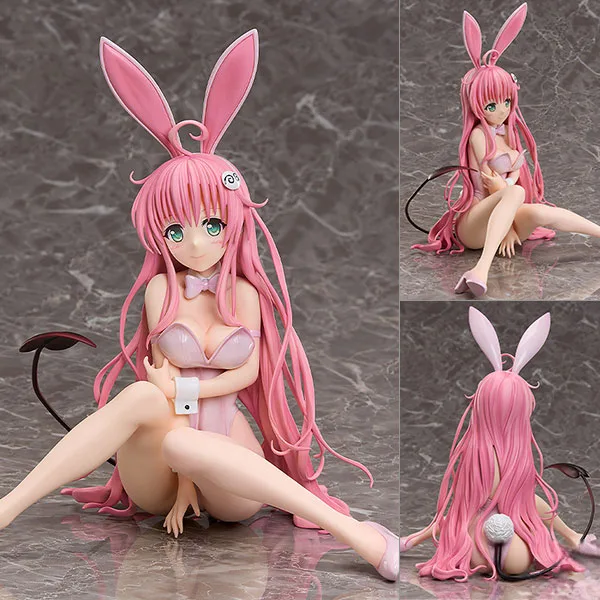 FREEing To Love-Ru Darkness Lala Satalin Deviluke: Bare Leg Bunny Ver. 1/4 Complete Figure imagen 1