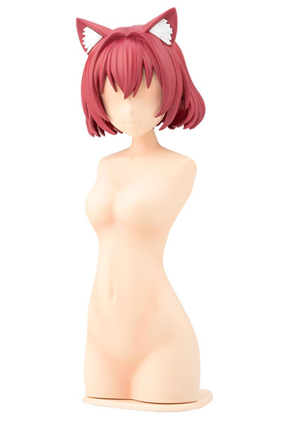 Kotobukiya Sousai Shoujo Teien Arranged Wigs Animal Ears Bob [Cat] 1/10 Plastic Model