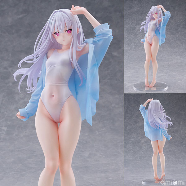 FURYU TENITOL TALL MIGNON WORKS shiro Swimsuit ver. Complete Figure
