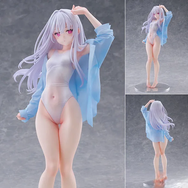 FURYU TENITOL TALL MIGNON WORKS shiro 수영복 ver. 완성품 피규어 이미지 1