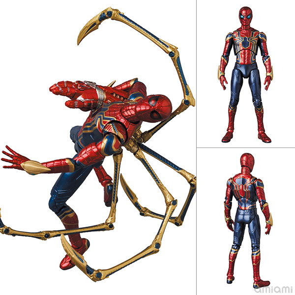Medicom Toy MAFEX No.307 MAFEX IRON SPIDER (ENDGAME Ver.) RENEWAL Ver. MARVEL INFINITY SAGA