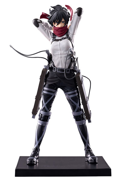 Kotobukiya OSHI WORKS Attack on Titan Mikasa Ackerman The Final Season ver. Complete Figure