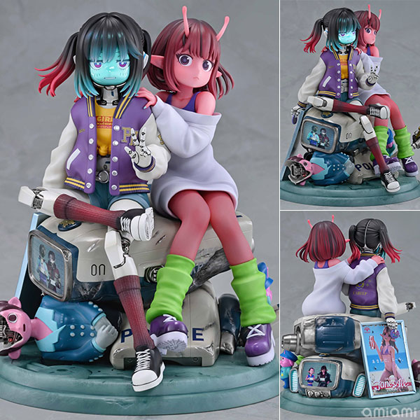 Medicos Entertainment Anime "Milky Subway: The Galactic Limited Express" Chiharu & Makina Complete Figure