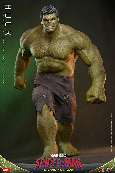 Hot Toys Movie Masterpiece "Spider-Man: Brand New Day" 1/6 Scale Figure Hulk