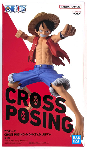BANDAI SPIRITS ONE PIECE CROSS POSING-MONKEY.D.LUFFY- (Game-prize)