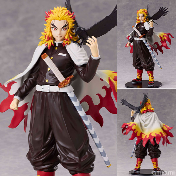 Aniplex [Bonus] Demon Slayer: Kimetsu no Yaiba Flame Pillar Kyojuro Rengoku Non Scale Figure (Aniplex Online Exclusive) gambar 1