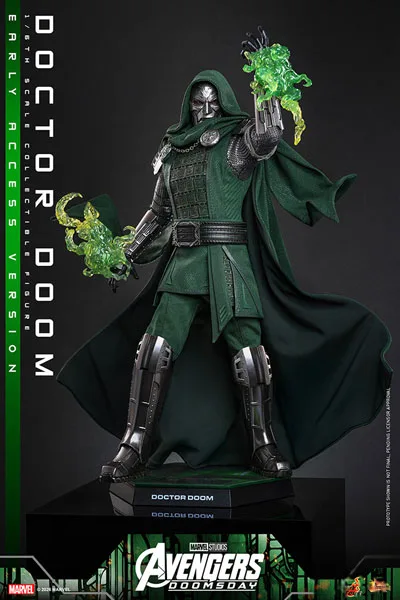 Hot Toys Movie Masterpiece "Avengers: Doomsday" 1/6 Scale Figure Dr. Doom gambar 1