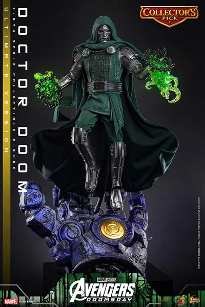 Hot Toys Movie Masterpiece "Avengers: Doomsday" 1/6 Figure Dr. Doom (Ultimate Edition) gambar 1