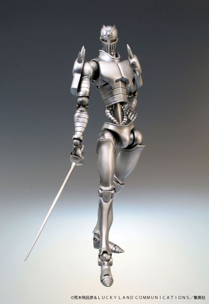 Medicos Entertainment Super Action Statue JoJo's Bizarre Adventure Part 3 Silver Chariot Bild 1