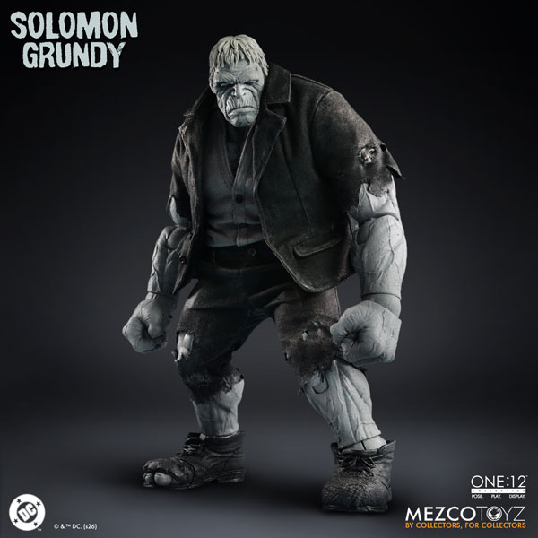 Mezco ONE:12 COLLECTIVE DCコミックス ソロモン・グランディ 1/12 アクションフィギュア 画像 1
