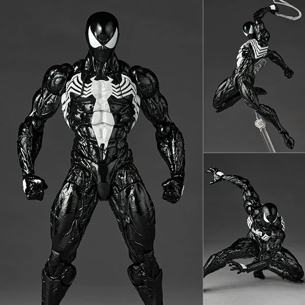 Kaiyodo Revoltech Amazing Yamaguchi Symbiote Spider-Man image 1