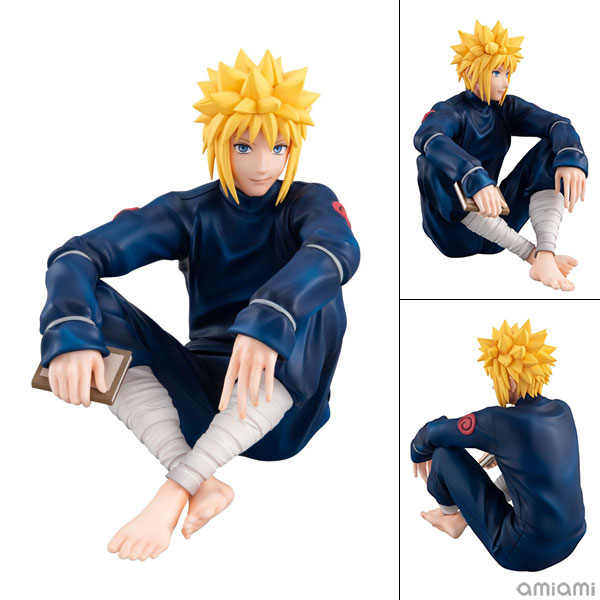 MegaHouse G.E.M. Series NARUTO Shippuden Palm Size Minato Complete Figure Bild 1