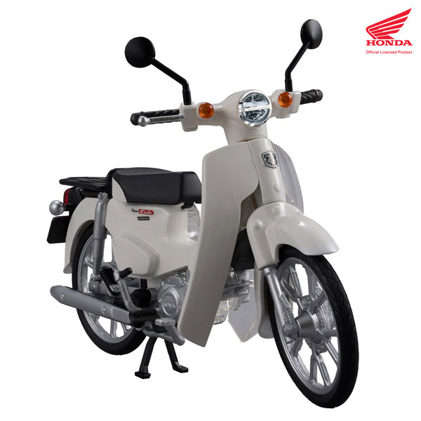 MegaHouse KAITANICS Honda Super Cub 110 Classical White imagen 1