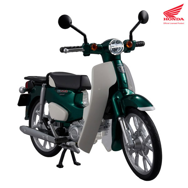 MegaHouse KAITANICS Honda Super Cub 110 Tasmania Green Metallic Bild 1