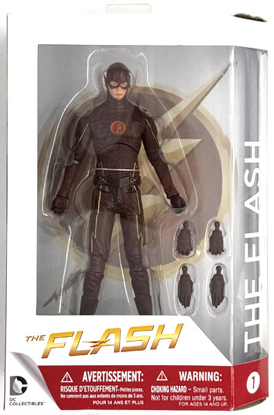 DC Collectibles "FLASH/ Flash" 6 Inch DC Action Figure Flash (TV Ver.)