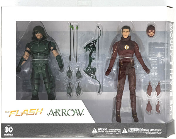 DC Collectibles "ARROW" 6 Inch DC Action Figure Arrow & Flash (2 Packs) 圖片 1
