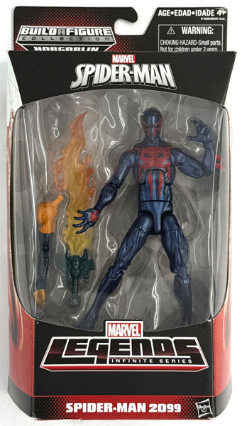 Hasbro Marvel Comics Hasbro Action Figure 6 Inch Legends Spider-Man Series 1.0 #04 Spider-Man 2099 image 1