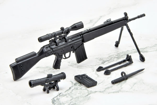 Tomytec LittleArmory [LA120] G3SG/1 Type 1/12 Plastic Model imagen 1