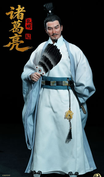 303TOYS Sanko no Rei Series NO.QX006 Zhuge Liang - Kongming 1/6 Scale Posable Figure Bild 1