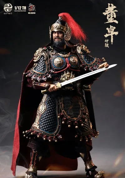 303TOYS 삼국지 초정본 SG010 동탁 - 중영 1/12 스케일 액션 피규어 일반판 이미지 1