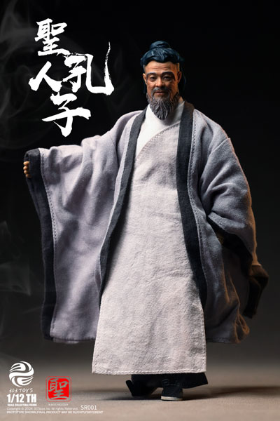 303TOYS Sage Series NO.SR001 Zhisheng Xianshi / Confucius 1/12 Scale Posable Figure Regular Edition