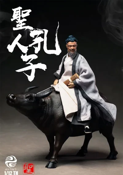 303TOYS Sage Series NO.SR001B Zhisheng Xianshi / Confucius 1/12 Scale Posable Figure Deluxe Edition Bild 1