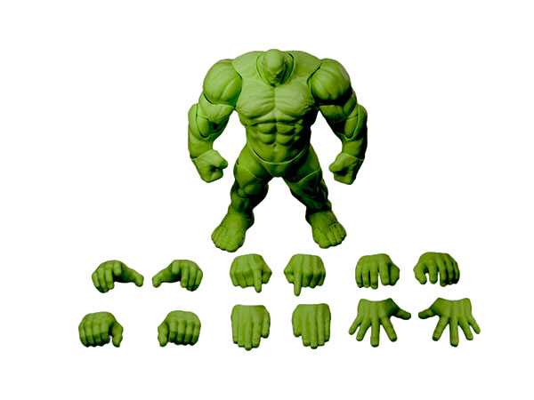 WIND TOYS 1/12 타이탄 슈퍼 액션 머슬 바디 초록색 피부
