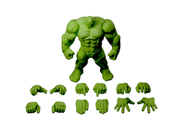 WIND TOYS 1/12 Titan Super Action Muscle Body Green Skin รูปภาพ 1