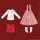 Azone BonBons "Bookish Girl" Outfit Set Red (DOLL ACCESSORY) 图片 7