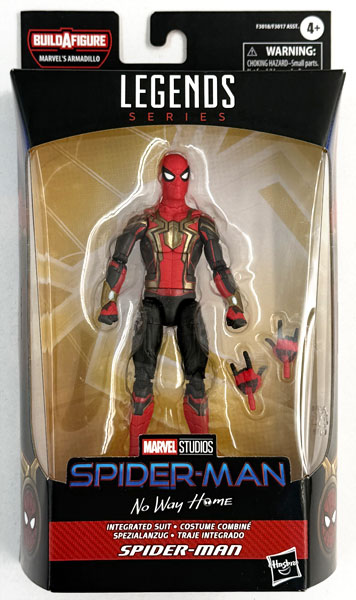 Hasbro Marvel Legends 6 Inch Action Figure Spider-Man: No Way Home Spider-Man Integrated Suit