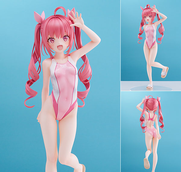 AMAKUNI Swimsuit Silhouette Watora Swimsuit Ver. design Kani biimu [Limited] 1/7 Complete Figure รูปภาพ 1
