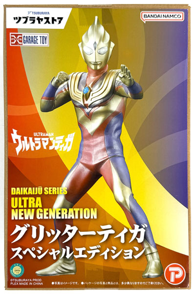 PLEX Daikaiju Series ULTRA NEW GENERATION Glitter Tiga Special Edition Complete Figure