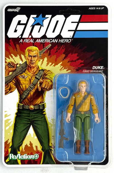 Super 7 Re Action +/ G.I. Joe: Duke (Cartoon ver.) image 1