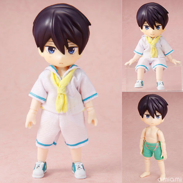 Chara-ani [Bonus] Free! Eternal Summer Kisekae Action! Niitengo Haruka Nanase Posable Figure (Chara-ani.com Exclusive)